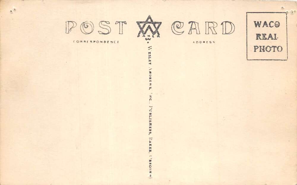 Ontario Oregon High School Campus Real Photo Postcard AA106643 - Image 2