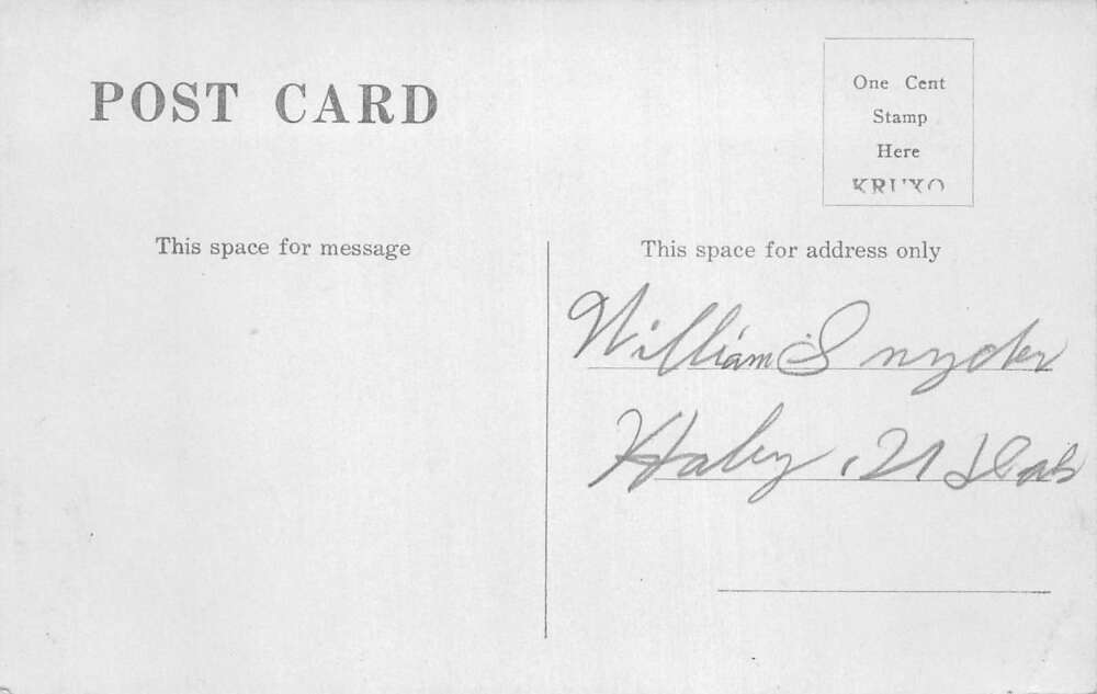 Bismark North Dakota State Capital Real Photo Vintage Postcard AA106719 - Image 2