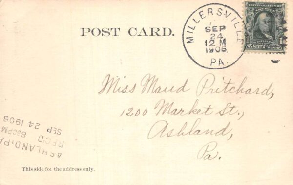 Millersville Pennsylvania State Normal School Vintage Postcard AA106839 - Image 2