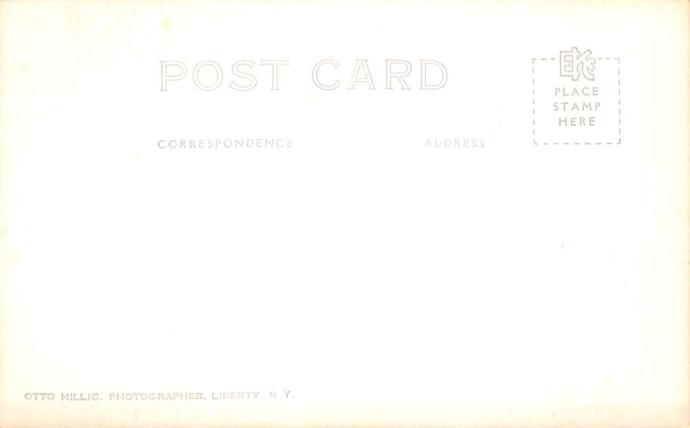 Narrowsburg New York Half Moon Lake Scenic View Real Photo Postcard AA107086 - Image 2