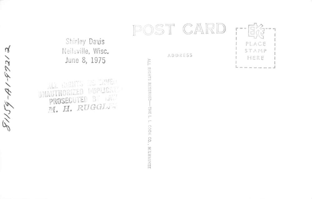 Halifax North Carolina Court House Real Photo Vintage Postcard AA107153 - Image 2