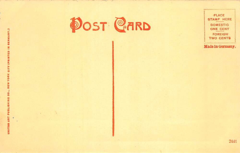 Hinesburg Vermont Friendship Avenue Street Scene Vintage Postcard AA73785 - Image 2