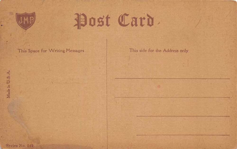 Dellslow West Virginia Military Greetings Command my thoughts Postcard AA74268 - Image 2