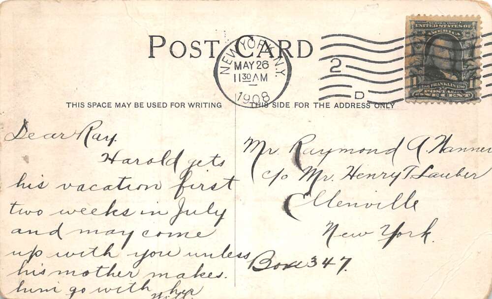 New York Arbuckles Coffee Mills and Sugar Refinery Vintage Postcard AA74335 - Image 2