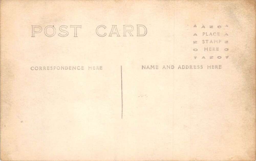 Military Camp Busy Barber Barbershop Real Photo Vintage Postcard AA74372 - Image 2