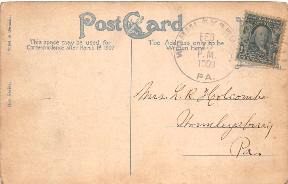 Reckless Driving Car Greetings Humor Police Officer Vintage Postcard AA77839 - Image 2