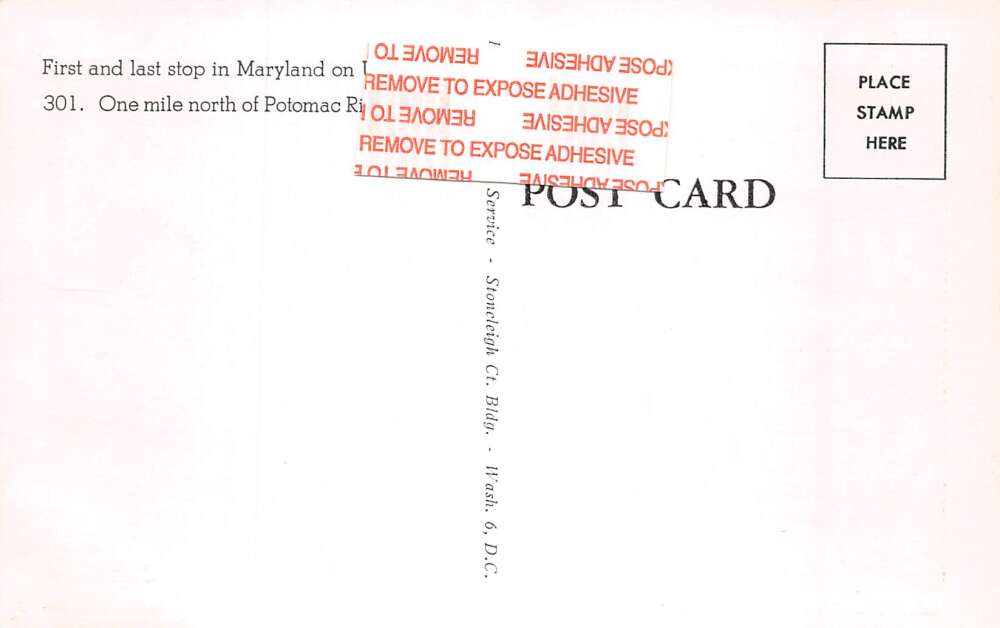 Newburg Maryland Colonial Inn Restaurant, Chrome, Vintage Postcard U15794 - Image 2