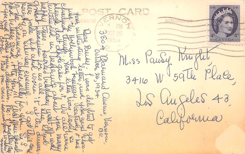 Penticton BC Canada SS Sicamous on Okanagan Lake Real Photo Postcard AA78097 - Image 2