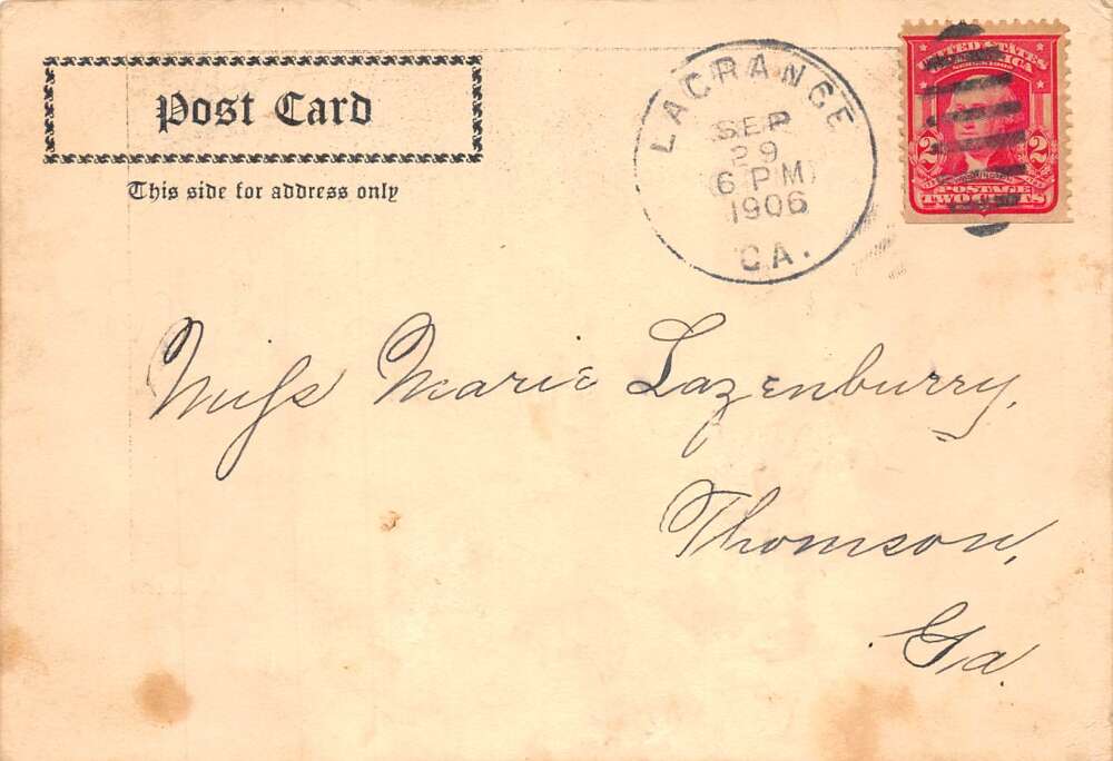 La Grange Georgia Southern Female College Main Bldg Vintage Postcard AA78127 - Image 2