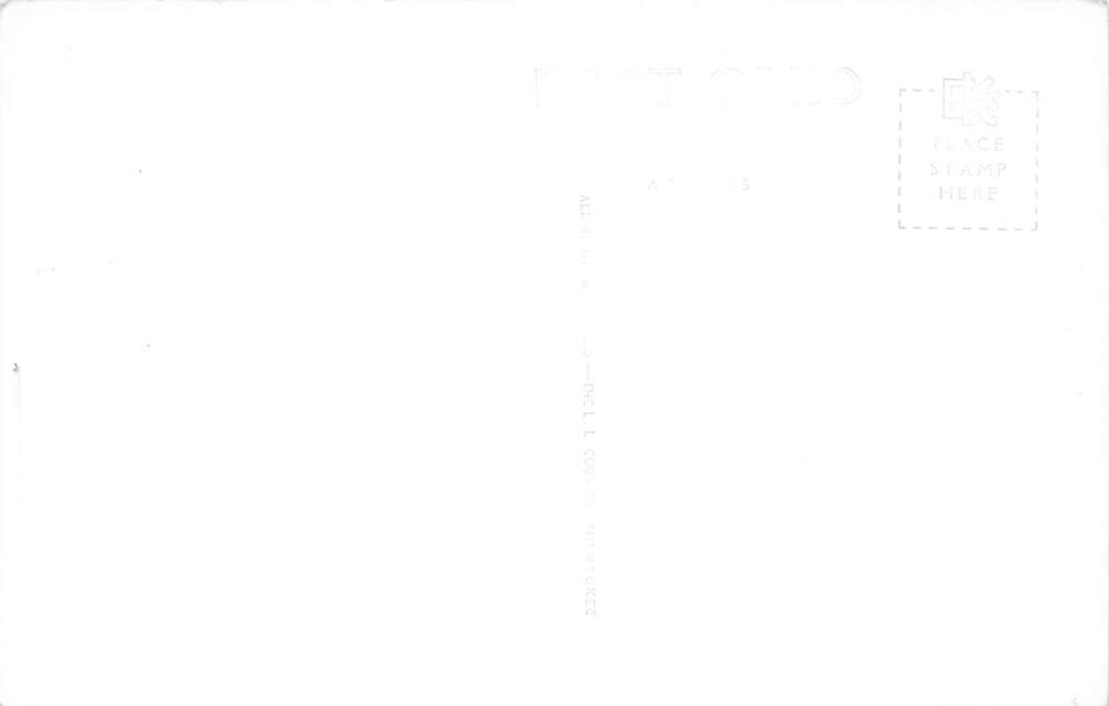 Manitowish Wisconsin Little Bohemia Lodge Museum Real Photo Postcard AA78225 - Image 2