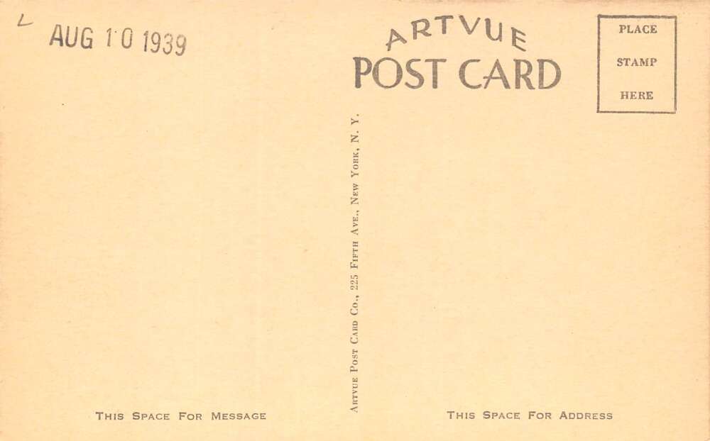 Fairburn Georgia Canoeing On Lake Ko-Wee-Ta, Sepia Tone Lithograph PC U16017 - Image 2