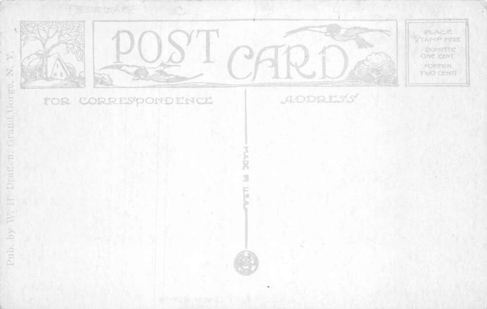 Grand Gorge New York Rip Van Winkle Trail Draffen's Store Catskills PC AA78271 - Image 2