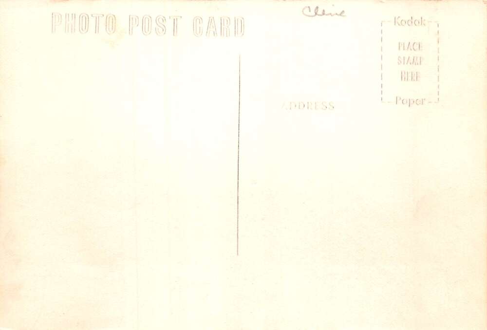 Scottsboro Alabama High School Real Photo Vintage Postcard AA78308 - Image 2