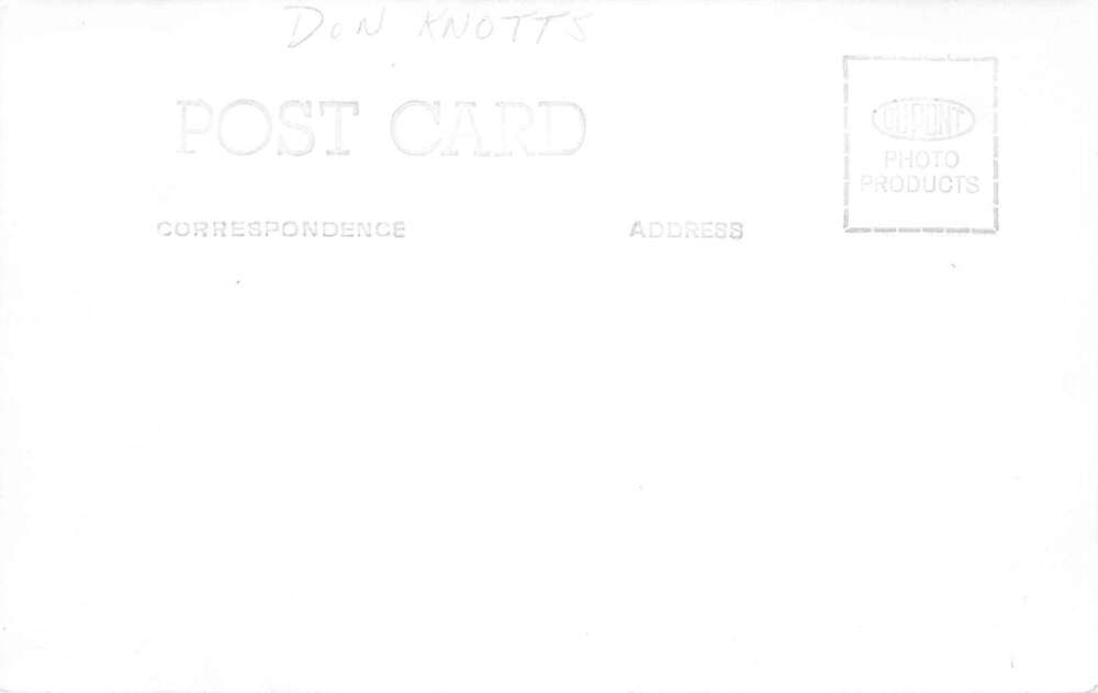 Don Knotts ? Couple at Hollywood Bar Real Photo Vintage Postcard AA78312 - Image 2