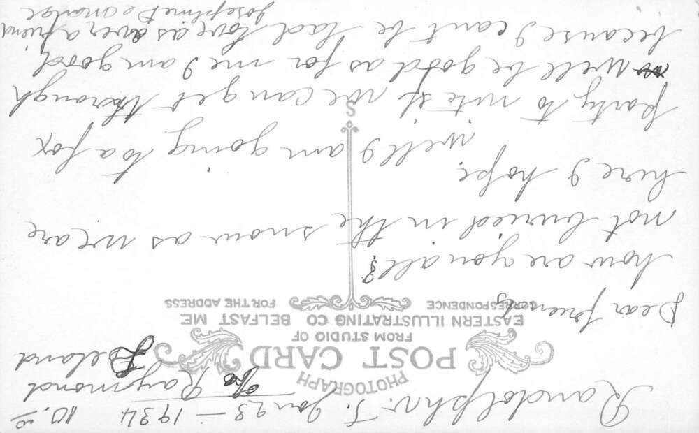 East Braintree Vermont Congregational Church Real Photo Vintage Postcard AA78469 - Image 2