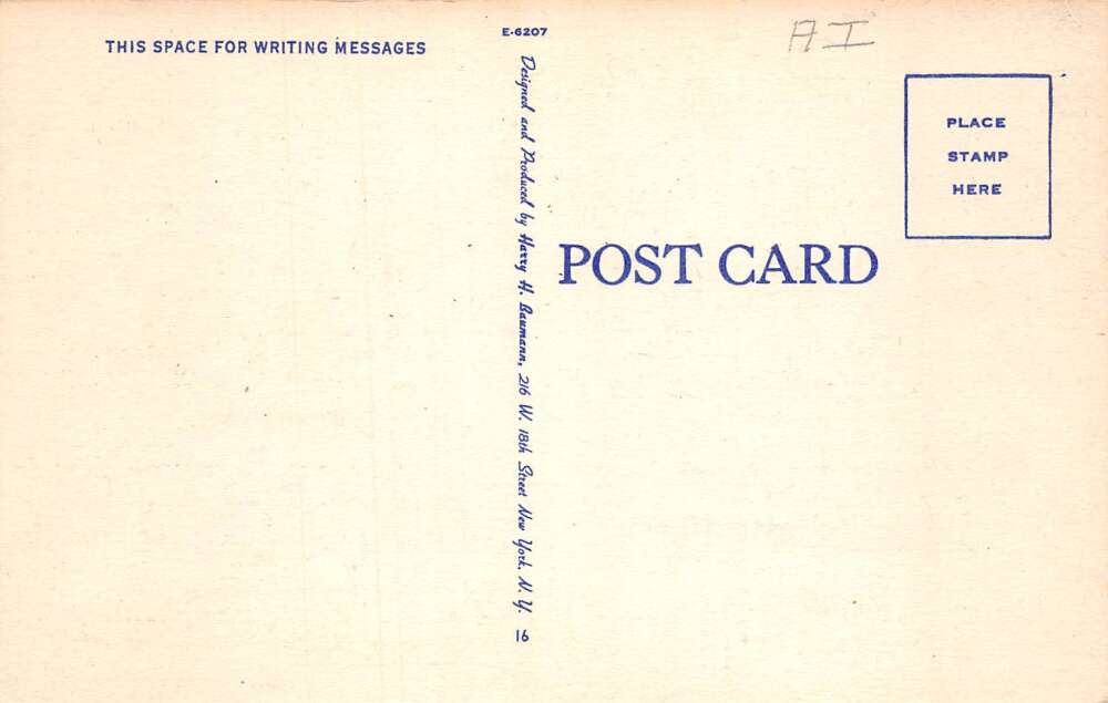 LaGuardia Field Airport New York PAA Flight Deck Showing Crew Postcard AA78479 - Image 2