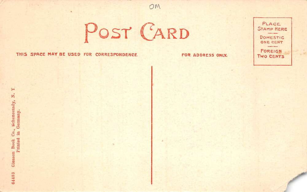 Tilly New York City Station Barber Shop Interior Vintage Postcard AA78489 - Image 2