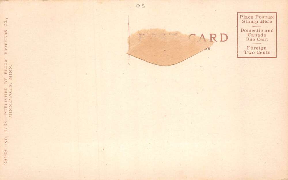 Greenwood Wisconsin Farmers Mechants Bank Vintage Postcard AA78510 - Image 2