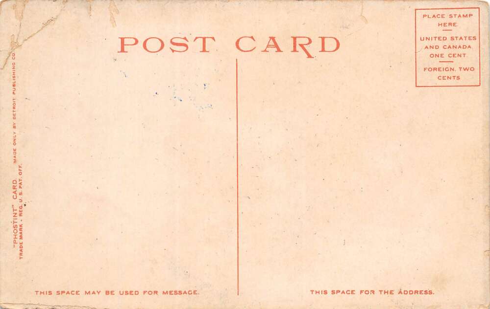 Biloxi Mississippi Back Bay Shell Road, Detroit Pub. Co., Vintage PC U16102 - Image 2