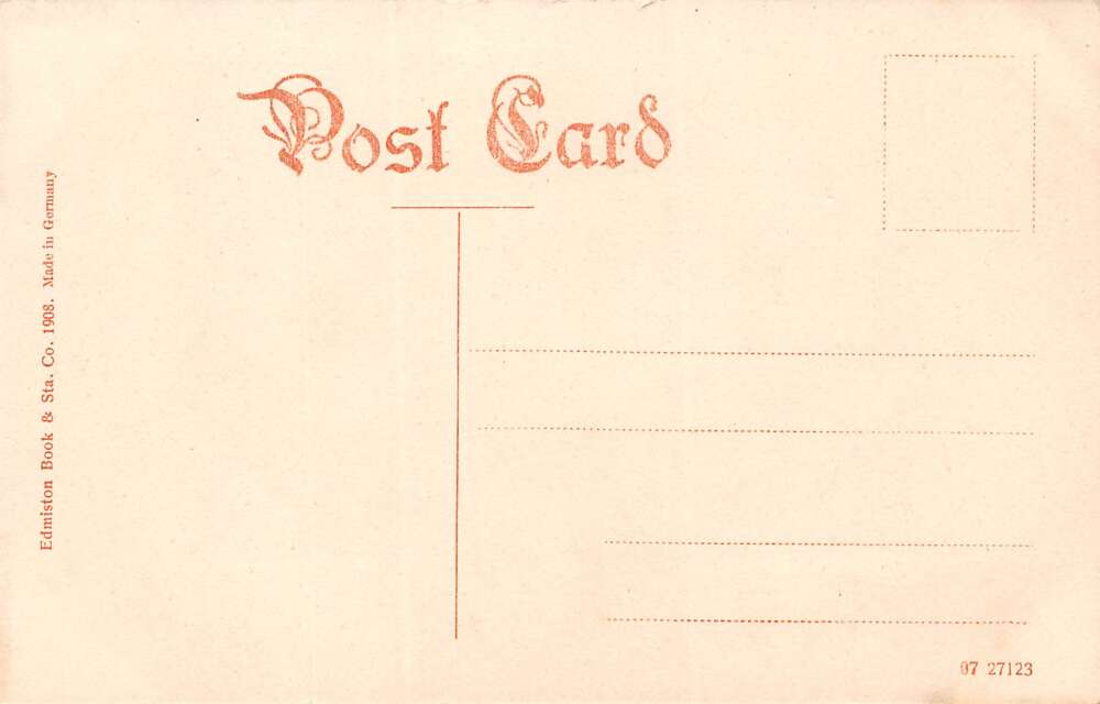 McConnelsville Ohio Opera House, B/W Lithograph Vintage Postcard U16139 - Image 2