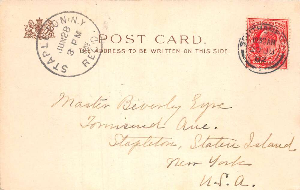 Young Lochinvar Walter Scott Scene Horse Riding Tuck Vintage Postcard AA78629 - Image 2