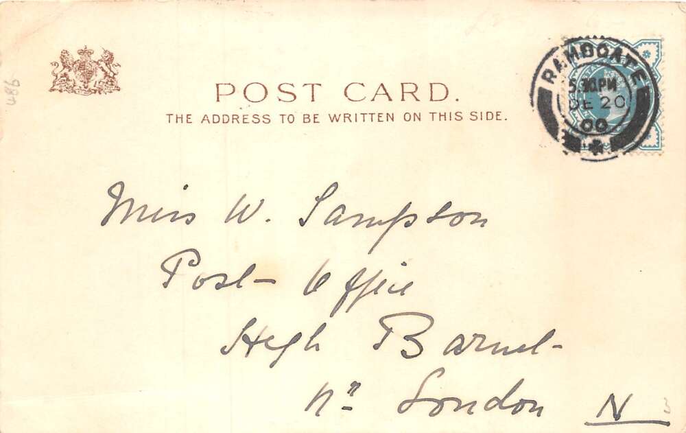 The Millers Daughter by Alfred Tennyson Writer Tuck Vintage Postcard AA78639 - Image 2