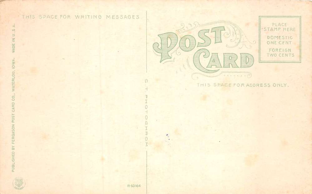 Sioux City Iowa Frank's Cafe Dairy Farm Looking East Vintage Postcard AA78656 - Image 2