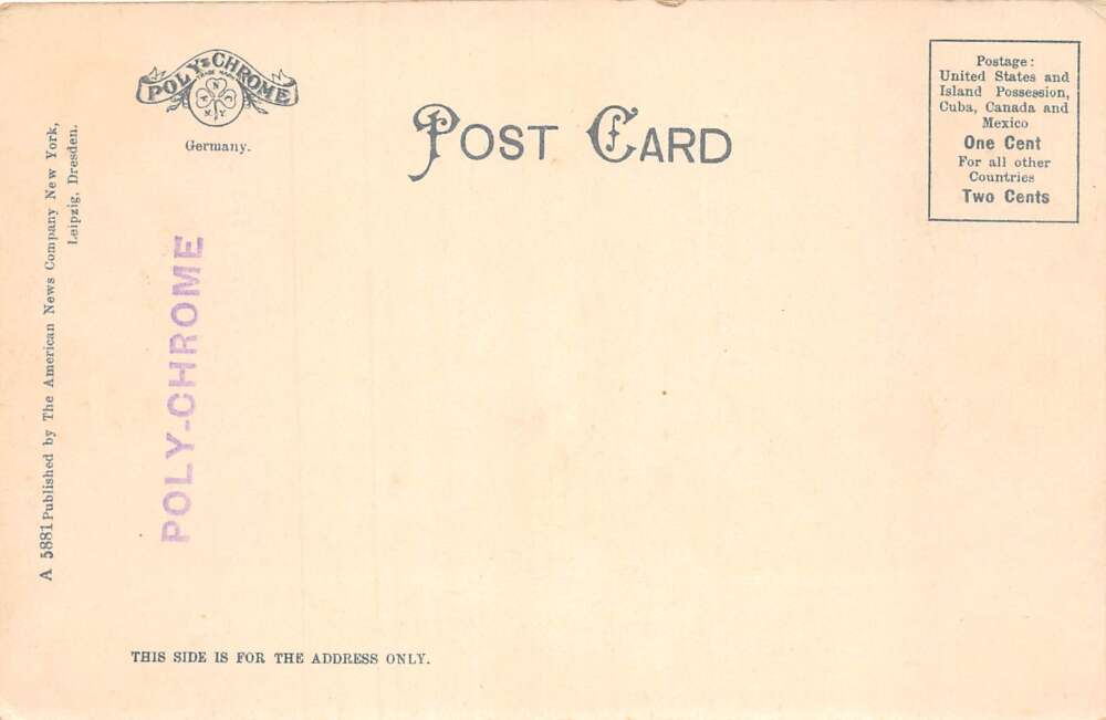 Arcola New Jersey Waterfalls at Eastons Vintage Postcard AA78665 - Image 2