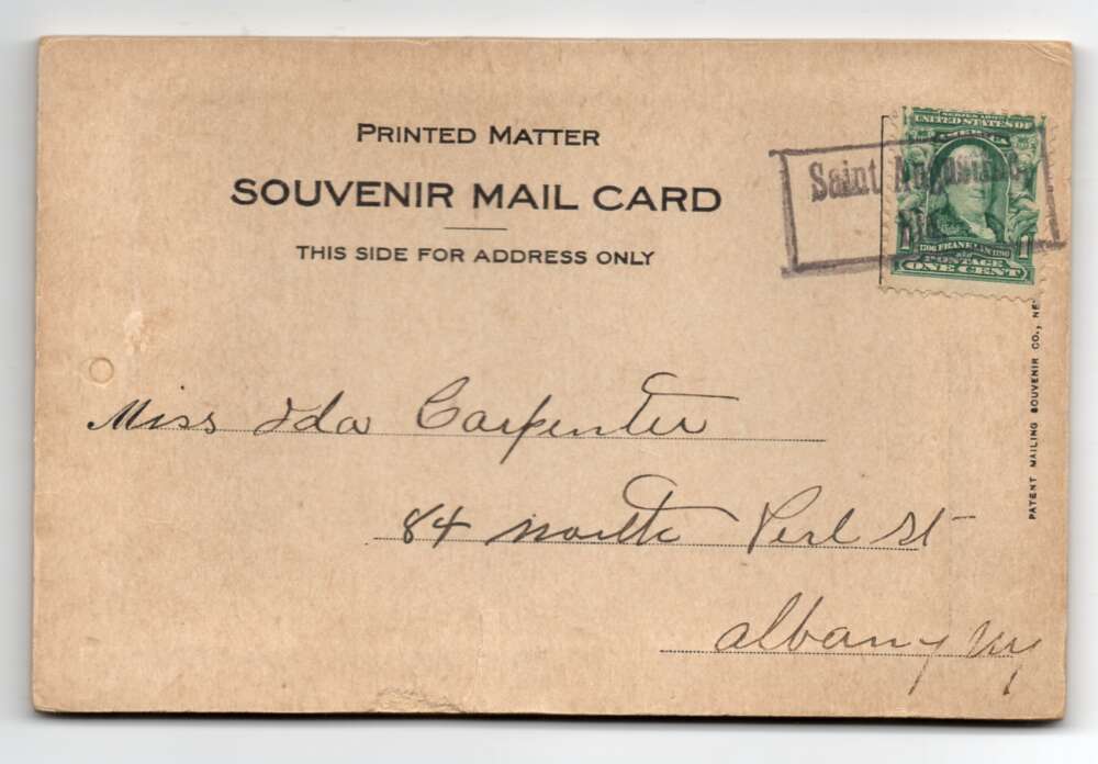 St Augustine Florida Trap Door Fold out Hotels and Views Postcard AA78893 - Image 2