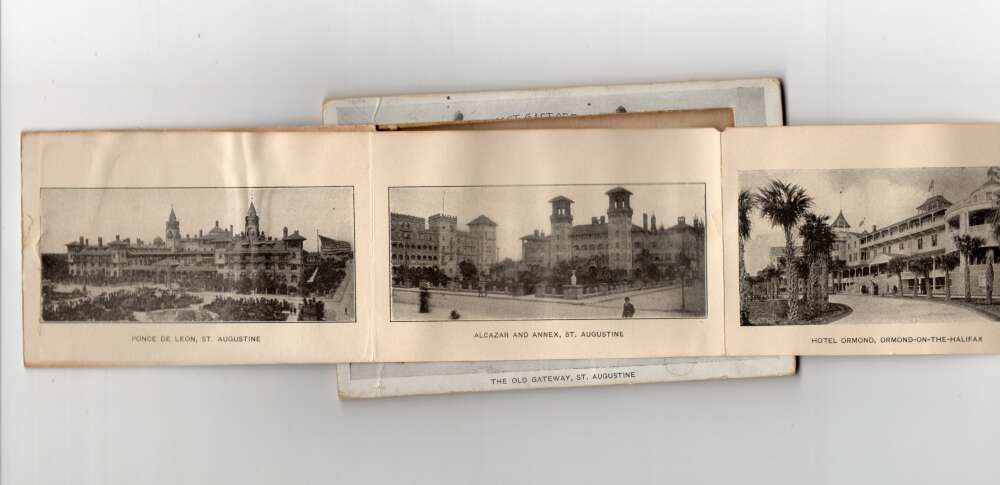 St Augustine Florida Trap Door Fold out Hotels and Views Postcard AA78893 - Image 3