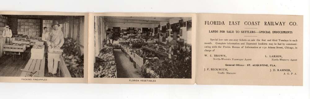 St Augustine Florida Trap Door Fold out Hotels and Views Postcard AA78893 - Image 4