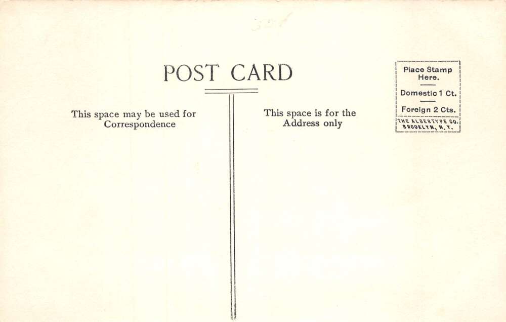 Reed City Michigan Upton Avenue Street Scene Vintage Postcard AA78911 - Image 2