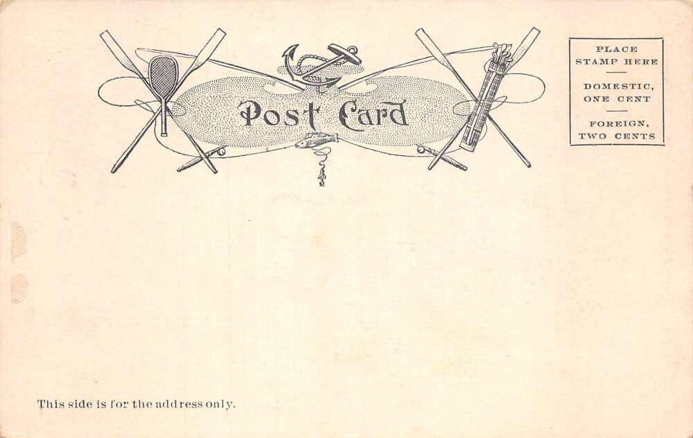 Michigan ? Macatawa Bay Park View from Water Vintage Postcard AA78981 - Image 2