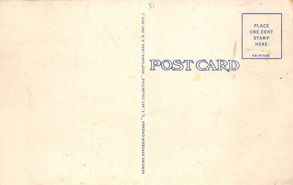 Chicago Illinois Utilities Engineering Institute Vintage Postcard AA79095 - Image 2