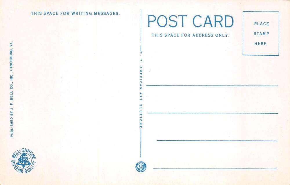 Virginia Catawba Sanatorium The Infirmary Vintage Postcard AA79112 - Image 2