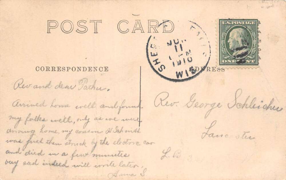 Sheboygan Wisconsin Eagles Lodge Hall Opera House Real Photo Postcard AA79163 - Image 2