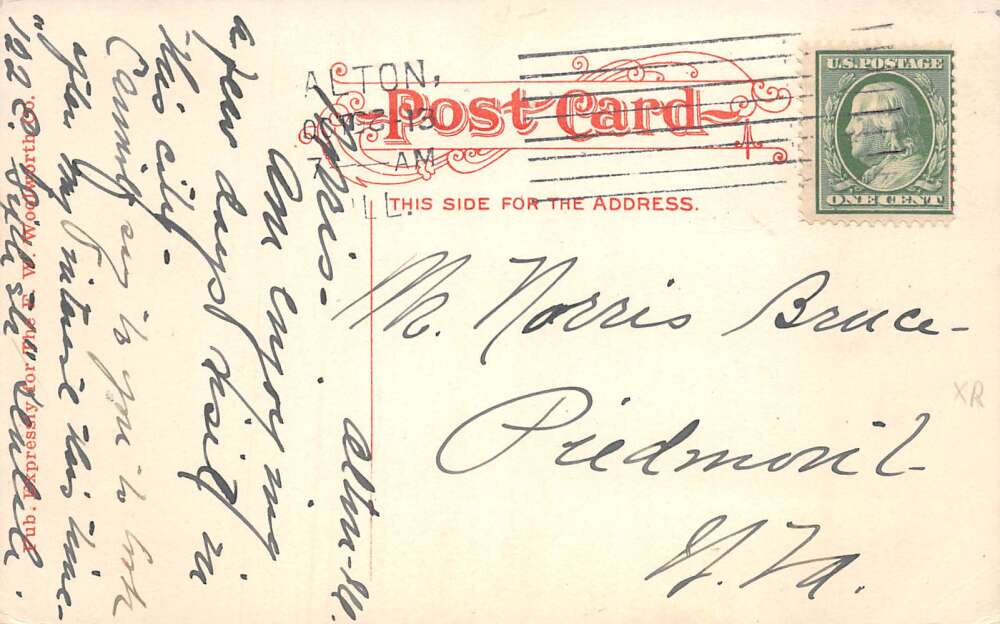 Alton Illinois Stanard Oil Plant Scenic View Vintage Postcard AA79207 - Image 2