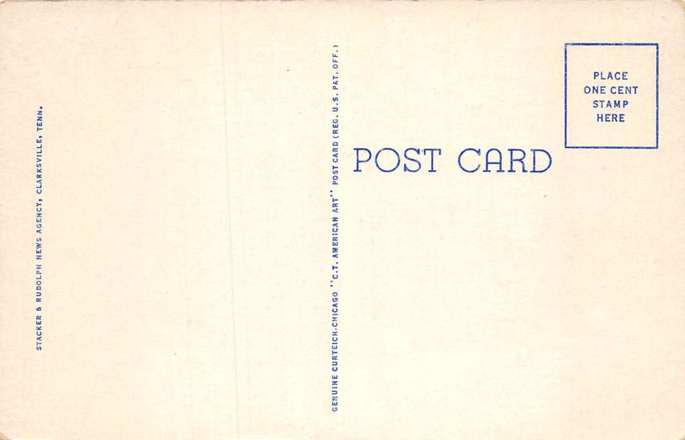 Clarksville Tennessee Coca Cola Bottling Plant Coke Vintage Postcard AA79609 - Image 2