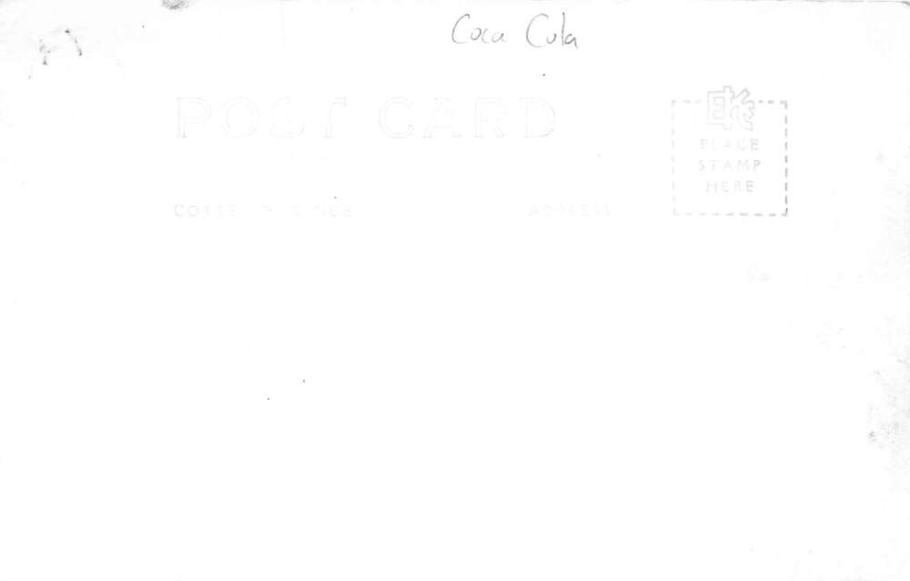 Lakeview Oregon Business District Coke Sign Real Photo Postcard AA79610 - Image 2