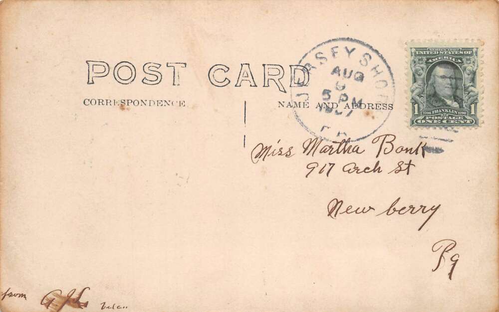 Jersey Shore Pennsylvania St Luke Catholic Church Interior Real Photo PC AA79916 - Image 2