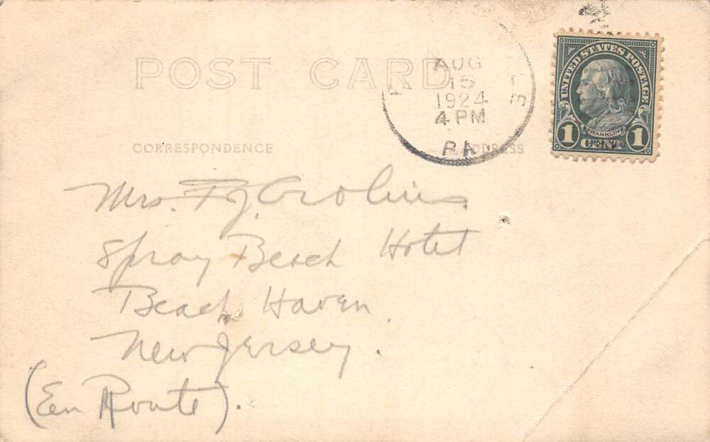 Fayetteville Pennsylvania Piney Mt Inn Real Photo Vintage Postcard AA79918 - Image 2