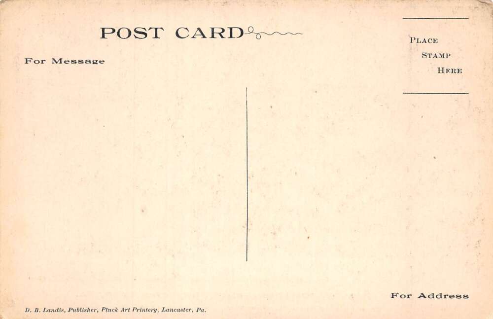 Lancaster Pennsylvania Old Conestoga Wagon Gingrich's Vintage Postcard AA79920 - Image 2