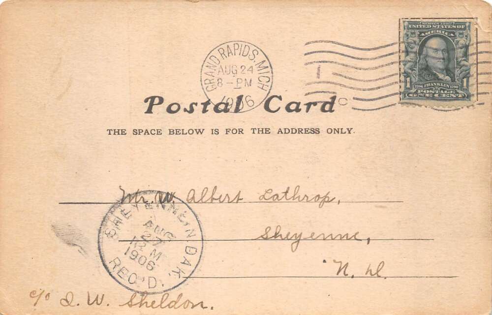 Douglas Michigan Kalamazoo River Wooded Isle Vintage Postcard AA79924 - Image 2