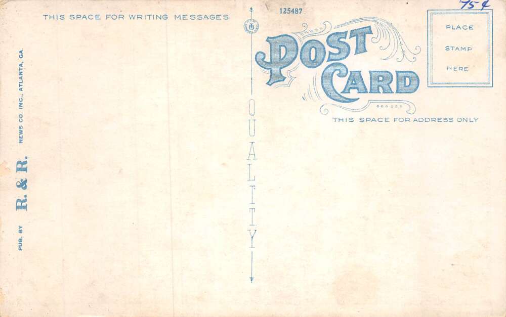 Atlanta Georgia Stone Mt Carving Dinner General Lee Governor Trinkle PC AA80010 - Image 2