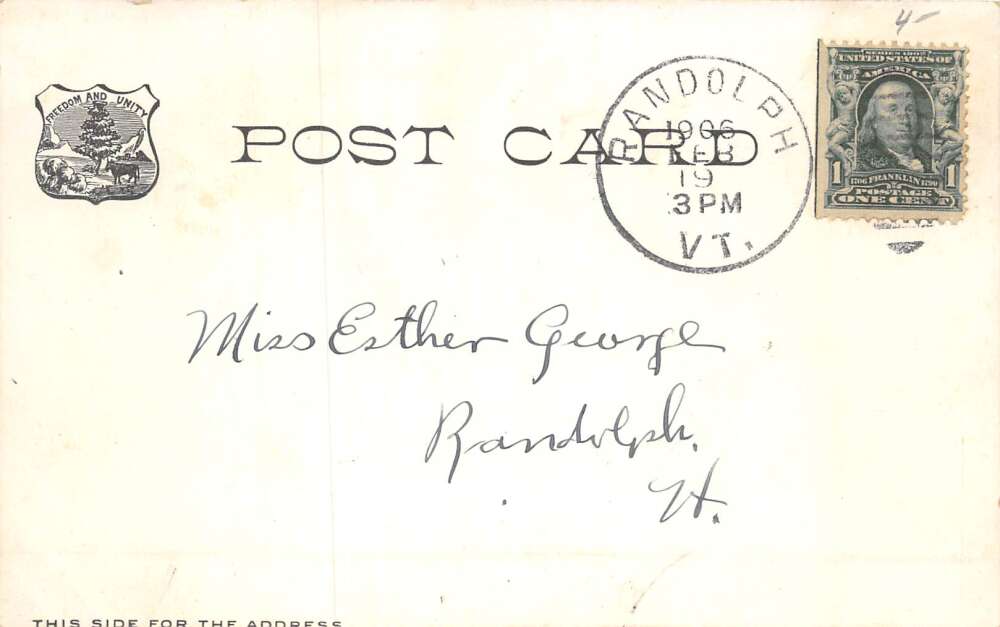 Hartford Vermont Hartford Woolen Mills Vintage Postcard AA80194 - Image 2