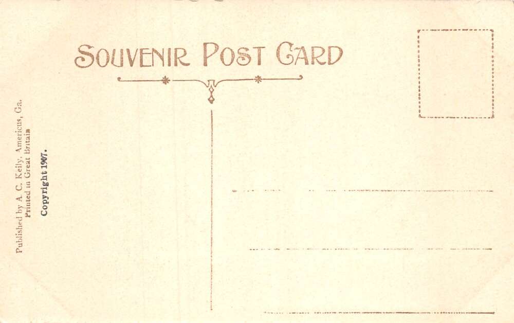 Andersonville Georgia National Cemetery Vintage Postcard AA80287 - Image 2