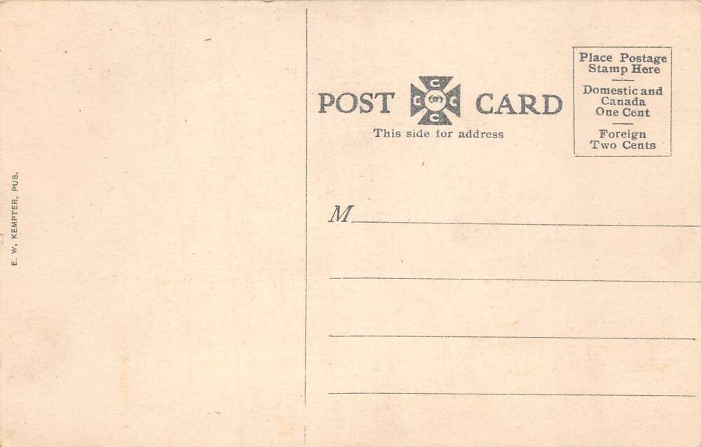 Galena Illinois Corner Ridge and West Street Vintage Postcard AA80397 - Image 2