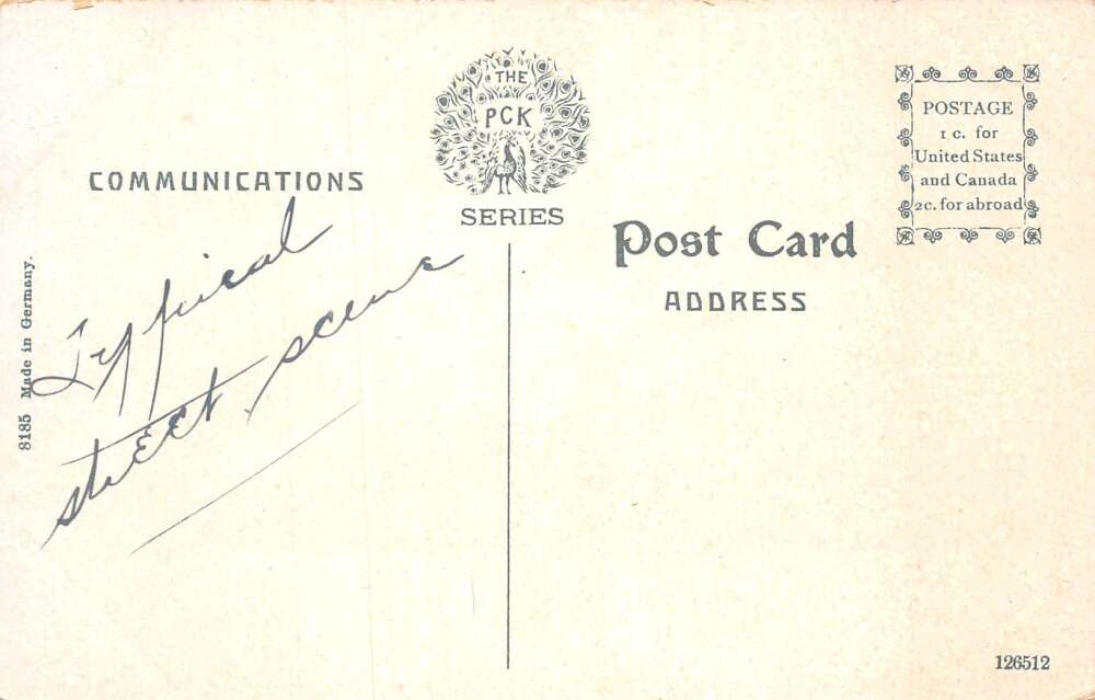 Augusta Ge Green Street Looking East Vintage Postcard AA80860 - Image 2