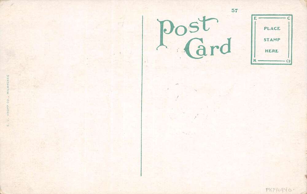 Enid Oklahoma Institute For The Feeble Minded, Color Lithograph Postcard U16842 - Image 2