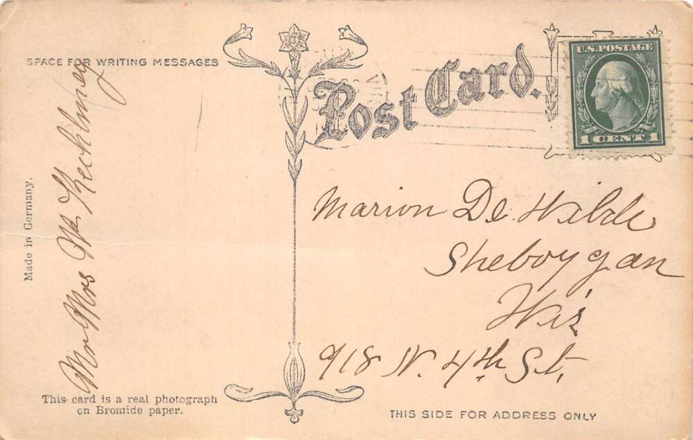 Christmas Greetings Children Dressed as Angels Real Photo Postcard AA107331 - Image 2